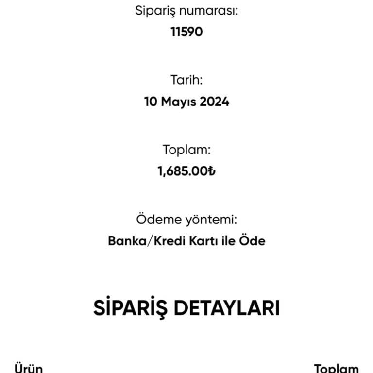 Hak Arıtma Ödemesi Yapılan Ürünün Teslim Edilmemesi Şikayeti