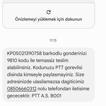 PTT Kargo Evde Olduğum Halde Kargomu Teslim Etmedi.