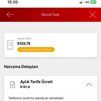 Vodafone Taahhüdüm Bitiyor Belirlenen Paketin Fahiş Fiyat Fiyaskosu