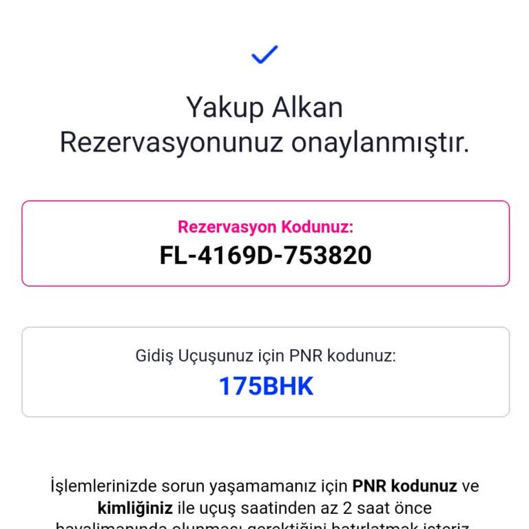 Pazarama Uçak Bileti Tarihi Değiştirme