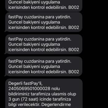 FastPay Para Ortada Yok