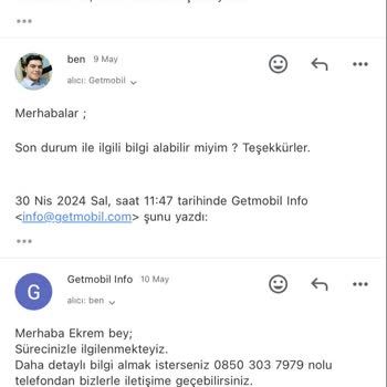 Getmobil Hazır Olmayan Cihaz - Kargolanmama Sorunu -6 İş Günü Sorunu