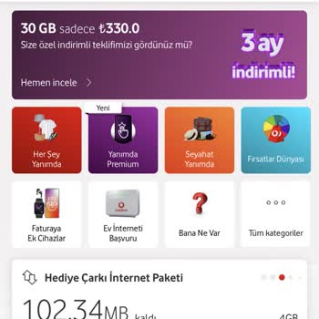 Vodafone Müşteri Hizmetleri Ulaşamadım
