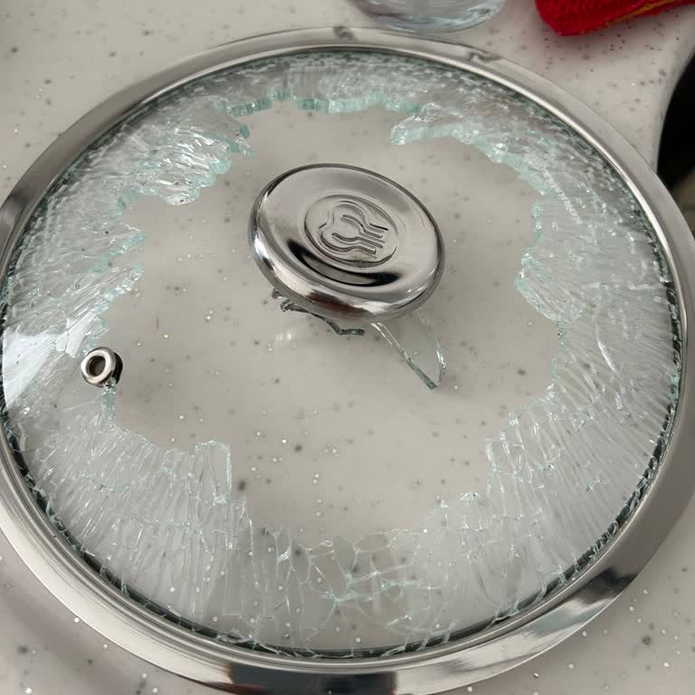 Korkmaz Mutfak Eşyaları Hiçbir İşleme Maruz Kalmadan Elimde Patlayan Cam Kapak