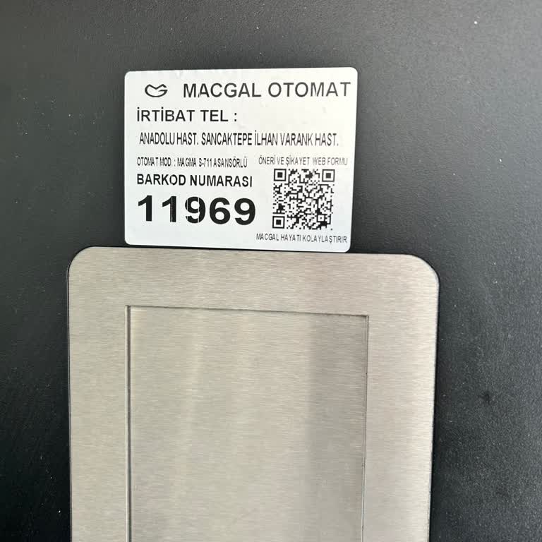 Macgal Otomat Paramı Çekti Ürün Vermedi