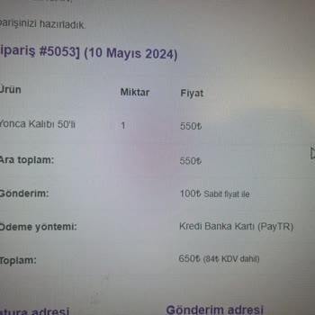 Babu Epoksi Kalıp Babu Kalıp Ödeme Aldıktan Sonra Ürünleri Kargoya Vermiyor