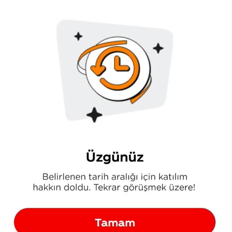 dahadaha.com Katılım Hakkınız Doldu Saçmalığı