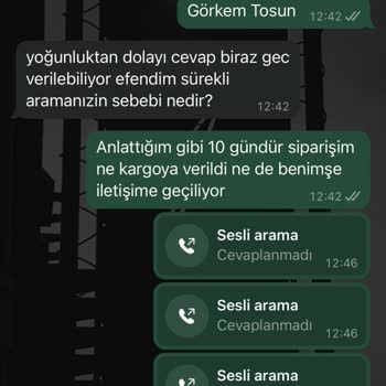 Sneakerhane Sayfasından Verdiğim Siparişe 10 Gündür Dönüş Sağlanmadı