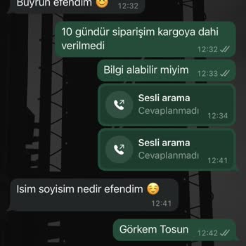 Sneakerhane Sayfasından Verdiğim Siparişe 10 Gündür Dönüş Sağlanmadı