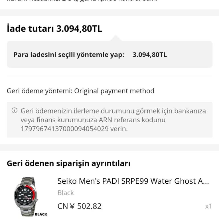 Aliexpress Para İadesi Yapmıyor.