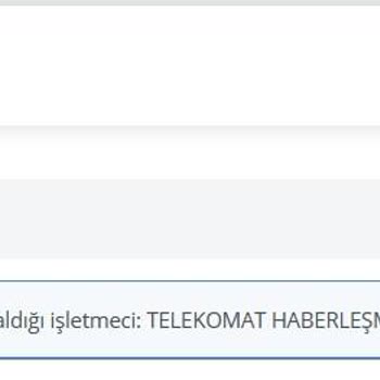 BTK (Bilgi Teknolojileri ve İletişim Kurumu) Telekom Aboneliğiniz Bitti, 1e Basın