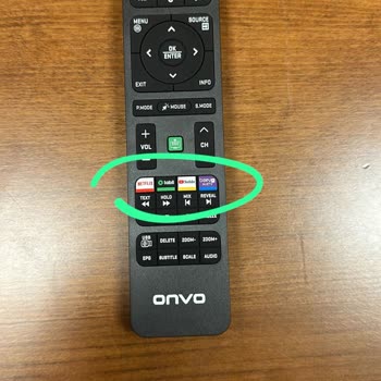 ONVO43OV6000F Marka Televizyon Kumandasının Renk Butonları Çalışmıyor.