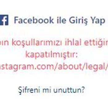 Instagram Hesabımı Sildi Form Doldurmama Bile İzin Vermiyor!