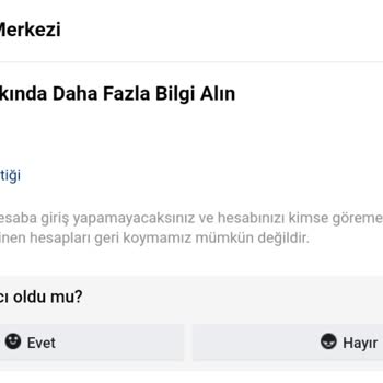 Instagram Hesabımı Sildi Form Doldurmama Bile İzin Vermiyor!