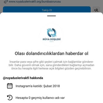 Rüya Düşleri Burs Başvurusu Formu!