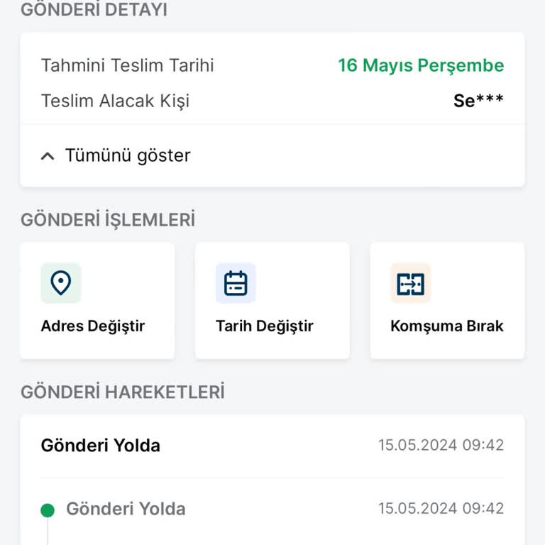 Trendyolmilla Kargo Sorununa Çözüm Rica Ediyorum