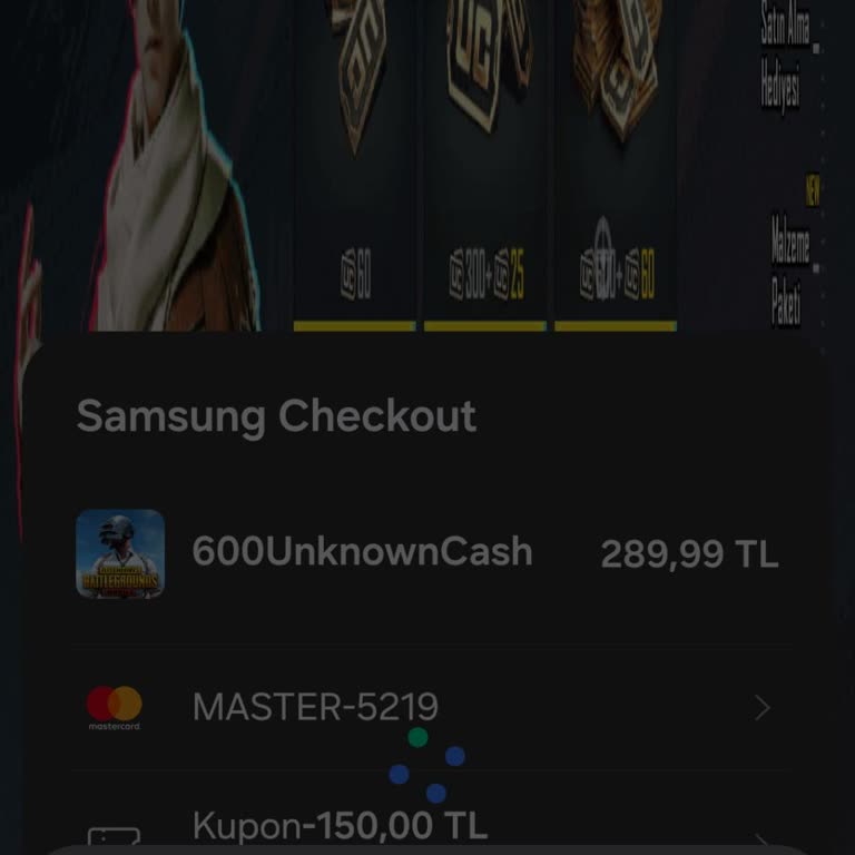 Samsung Galaxy Store Ödeme Sorunu