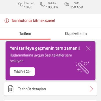 Vodafone Tarife Fiyatları Çok Yüksek!