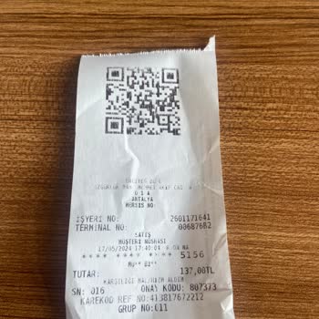 Erciyes Büfe (Antalya) Karttan Çekilen Komisyon