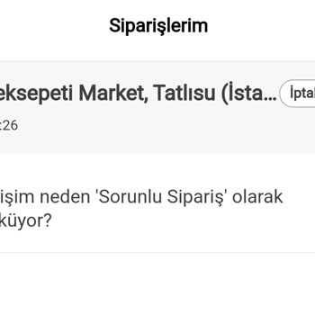 Yemek Sepeti Verilmeyen Siparişin Parasını Alıyor