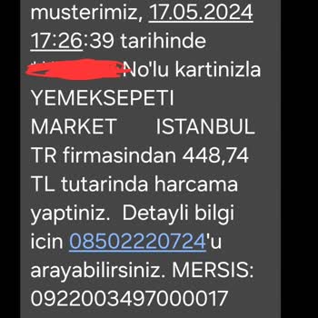 Yemek Sepeti Verilmeyen Siparişin Parasını Alıyor