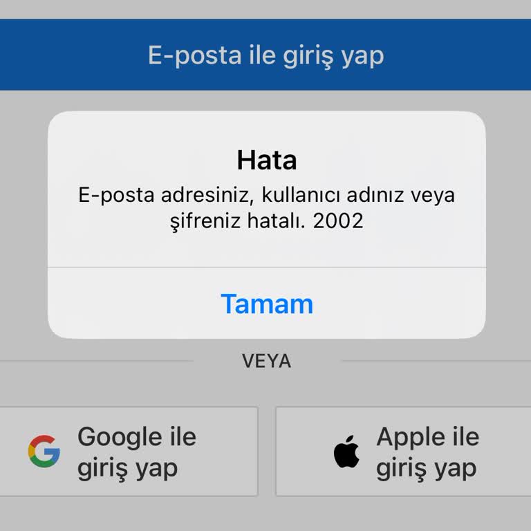 Sahibinden.com'a Giriş Yapamıyorum