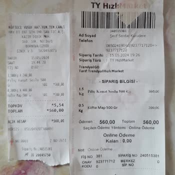 Trendyol Eksik Ürün Ve Eksik Para İadesi!