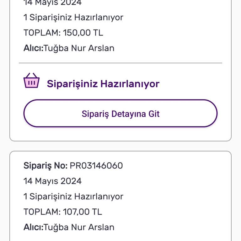 Gratis Siparişim Hala Hazırlanıyor Gözüküyor!