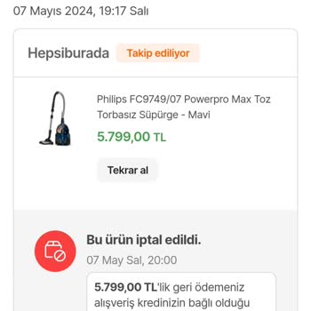 Hepsiburada Hepsifinans Limit Sorunu!