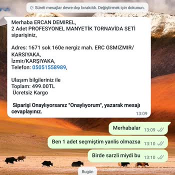 Modarika Güven Sarsıcı Ürün Teslimatı Ve İletişim Sorunları