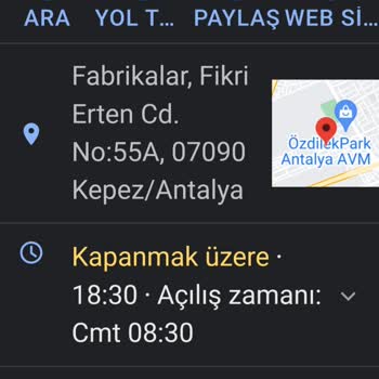 MNG Kargo Kapanış Saati Yanlış Yazıyor