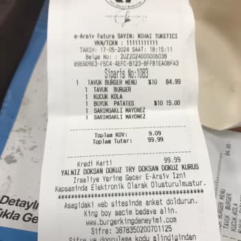 Ritim İstanbul Burger King Sorunsalı