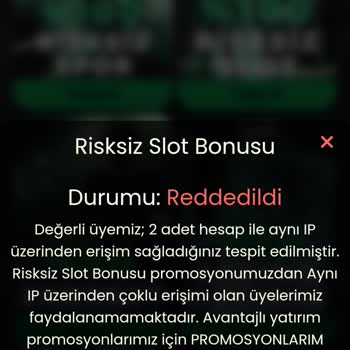 İknowbet Risksiz Slot Vaadi Hüsranla Sonuçlandı