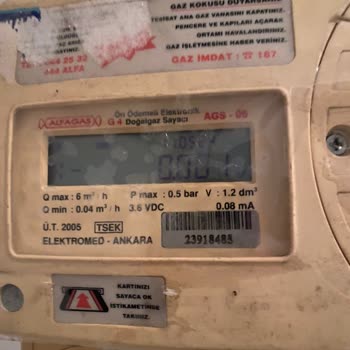 Başkent Gaz Ön Ödemeli Sayaç Kartını Yenilemek İstemiyor