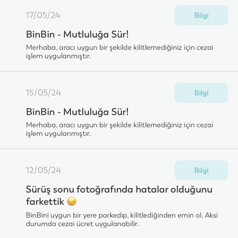 BinBin Park Cezası Yiyorum