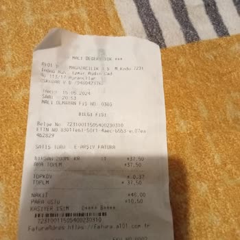 A101 İadem Alınmadı Ve Müşteriye Saygısızlık Yapıldı