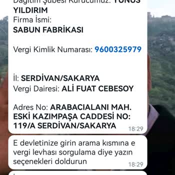 Sabun Fabrikası Sabun Firması İçin İstenilen Ücret Ve Edilen Tehdit