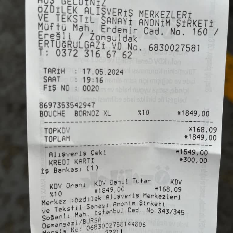 Özdilek AVM Özdilek Mağazası Ve Değişimde Fiyat Farkı.