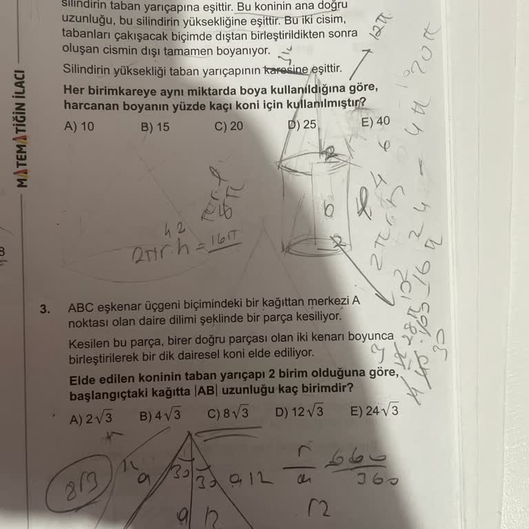 Acil Yayınları Acil Matematik Yanlış Soru