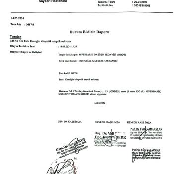 Fora Hiperbarik Oksijen Tedavi Merkezi