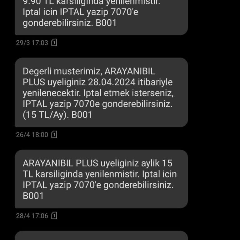Türk Telekom Prime Hizmet Sıfır! Arayanı Bil Para Kesiliyor Hizmet Yok