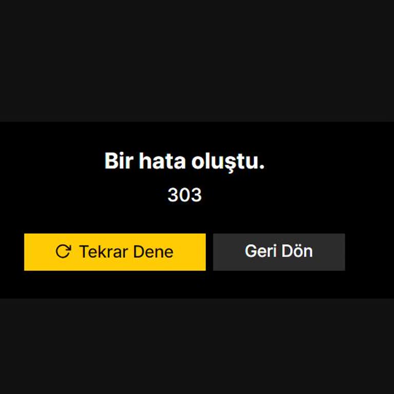 Exxen 303 Hatası Vermesi