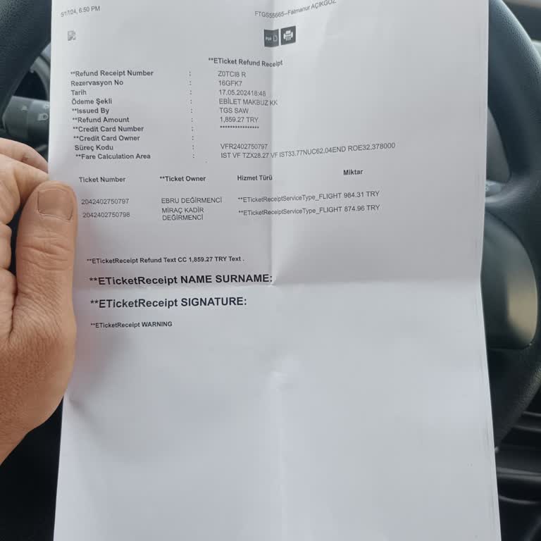 AJet (Anadolu Jet) Uçak Bileti Saçmalığı