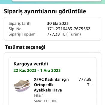 Amazon Paramı Aldı Ürünümü Göndermedi