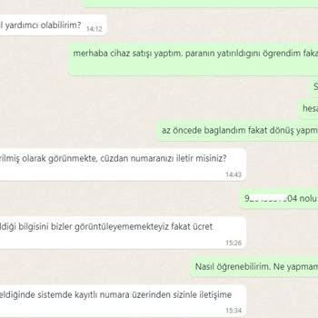 EasyCep Marmara Forum Satış Sonrası Ödeme Yapmıyor
