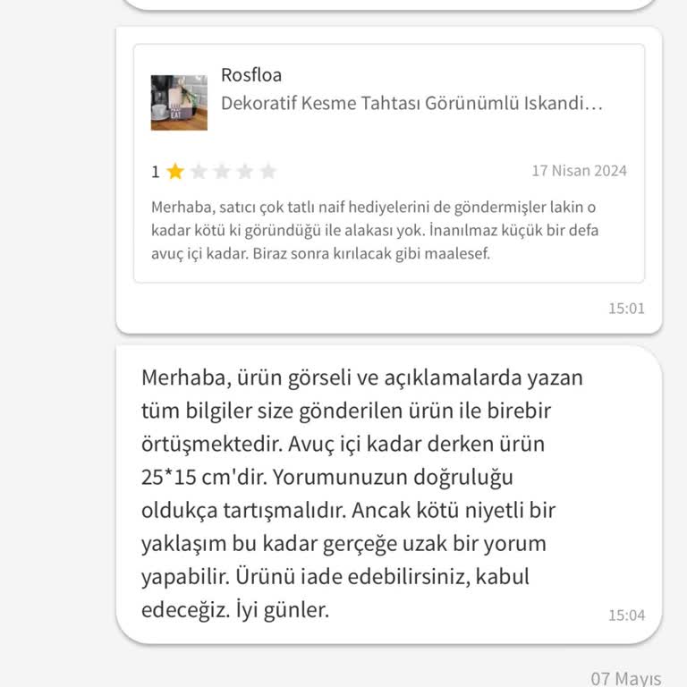Trendyol'dan Satıcısı Bana Hakaret Ediyor. Trendyol İlgilenmiyor