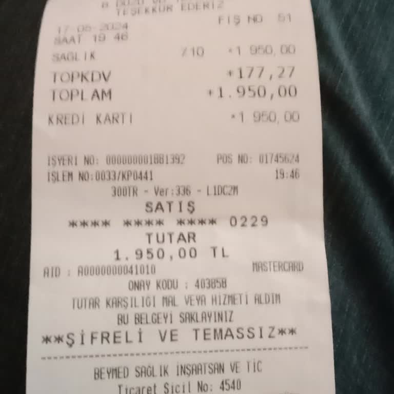 Sağlık Bakanlığı Haksız Ücret Talebiyle Karşılaştım