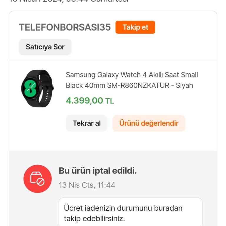 Hepsiburada İptal Ve İade Sorunu