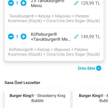 Tıkla Gelsin Uygulamasının Sipariş Sorunu