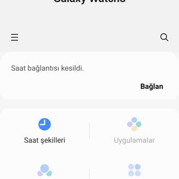 Samsung Akıllı Saatim Bildirim Göndermiyor!